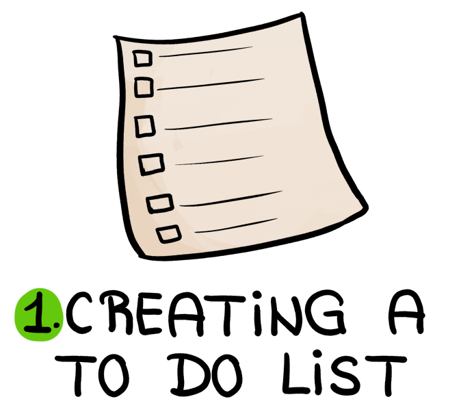 create a to do list