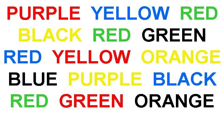 the stroop effect