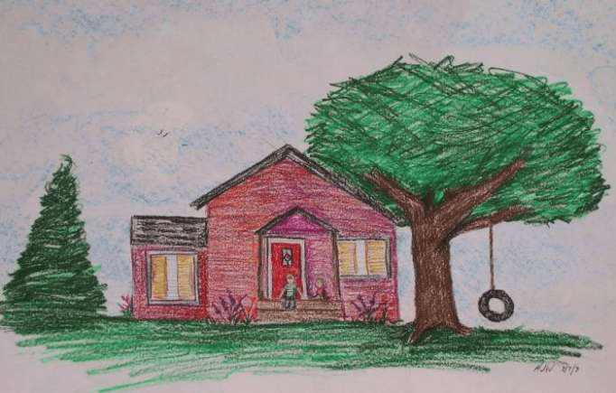house person tree test drawing