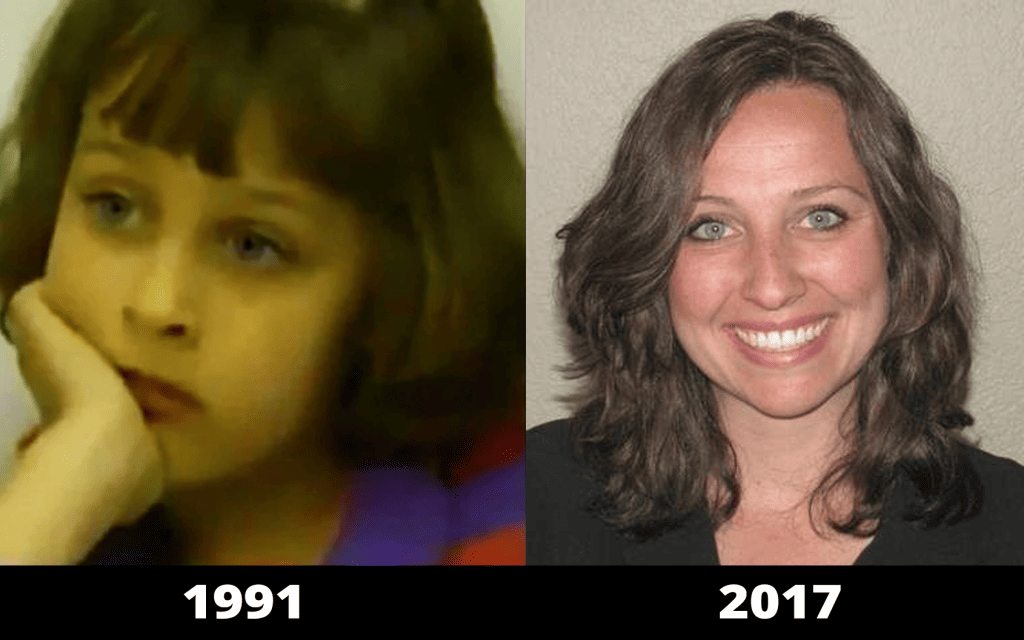 Beth Thomas Then and now