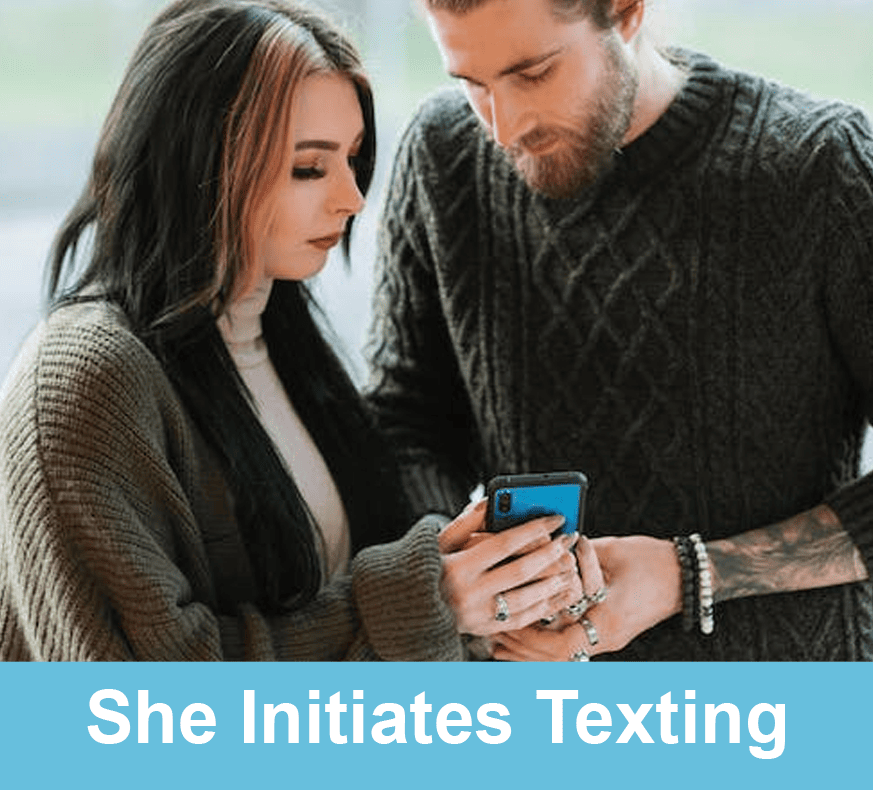 She Initiates Texting