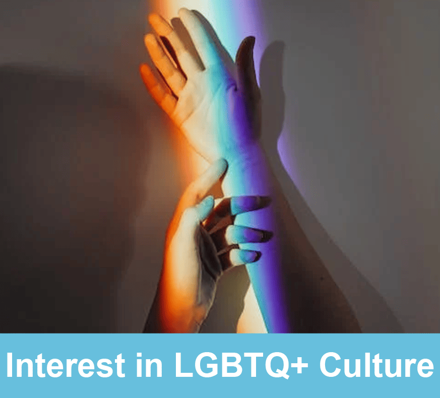interest in lgbtq culture