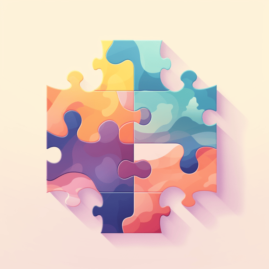 a mysterious puzzle piece