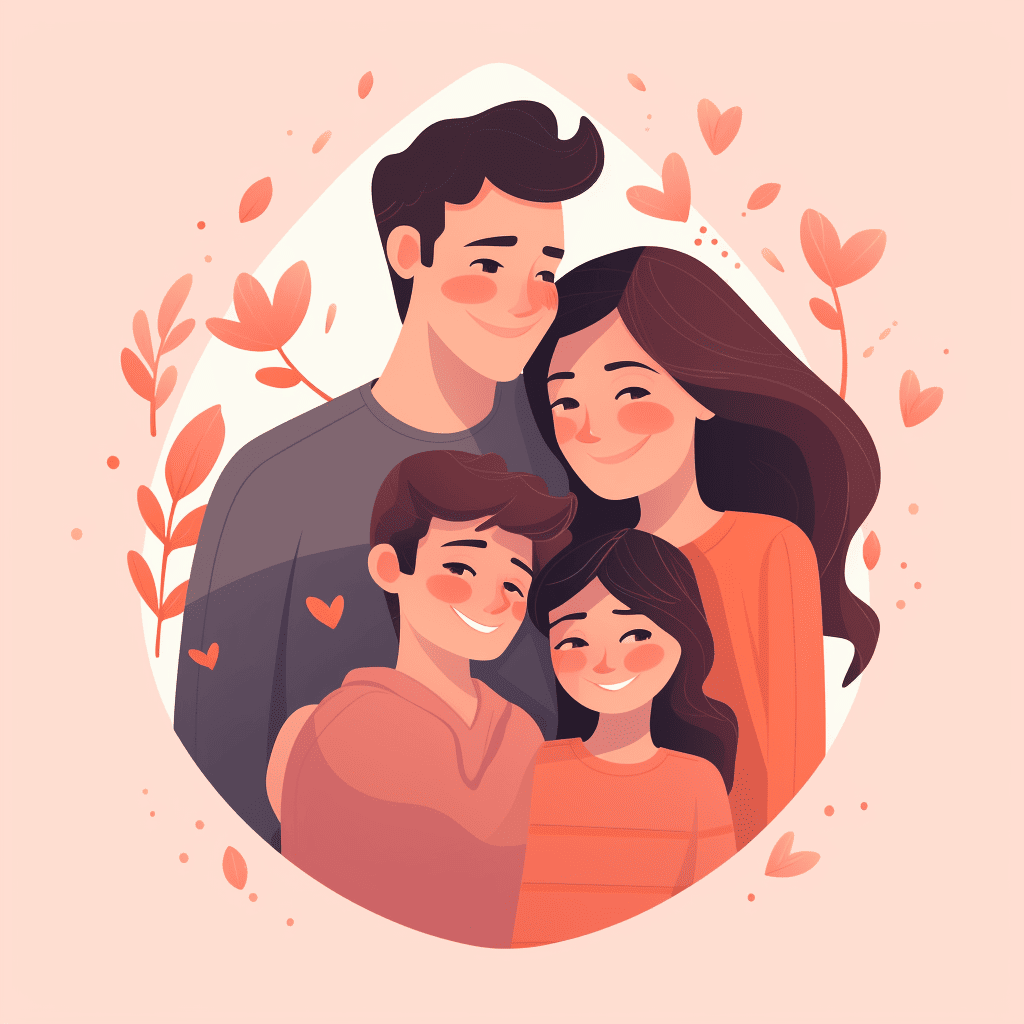 a loving family