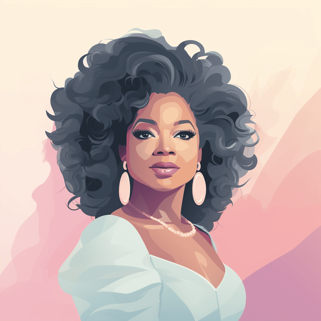 illustration of Oprah Winfrey