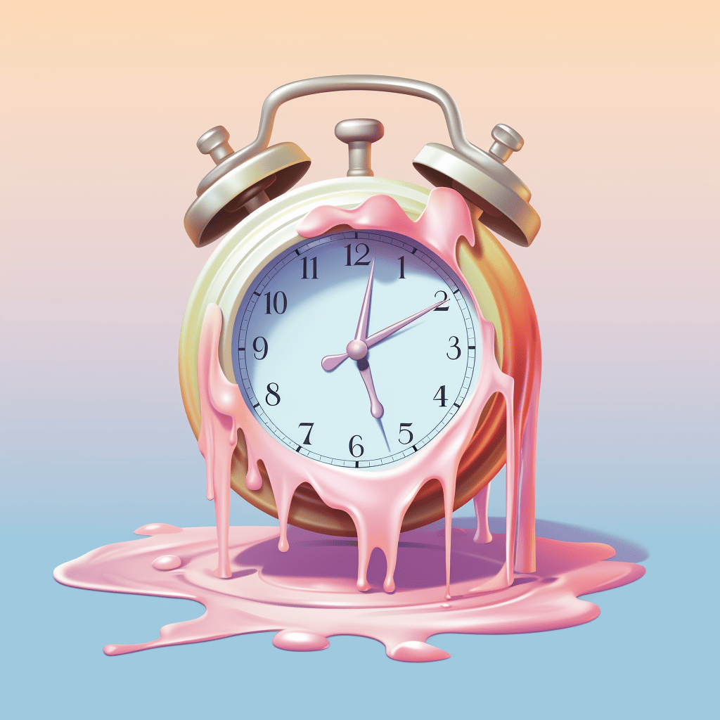 melting clock