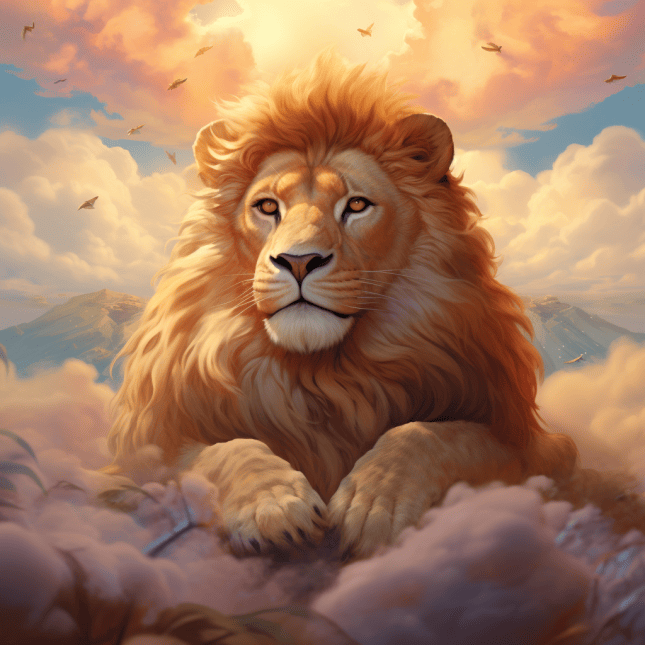 a lion in a dream
