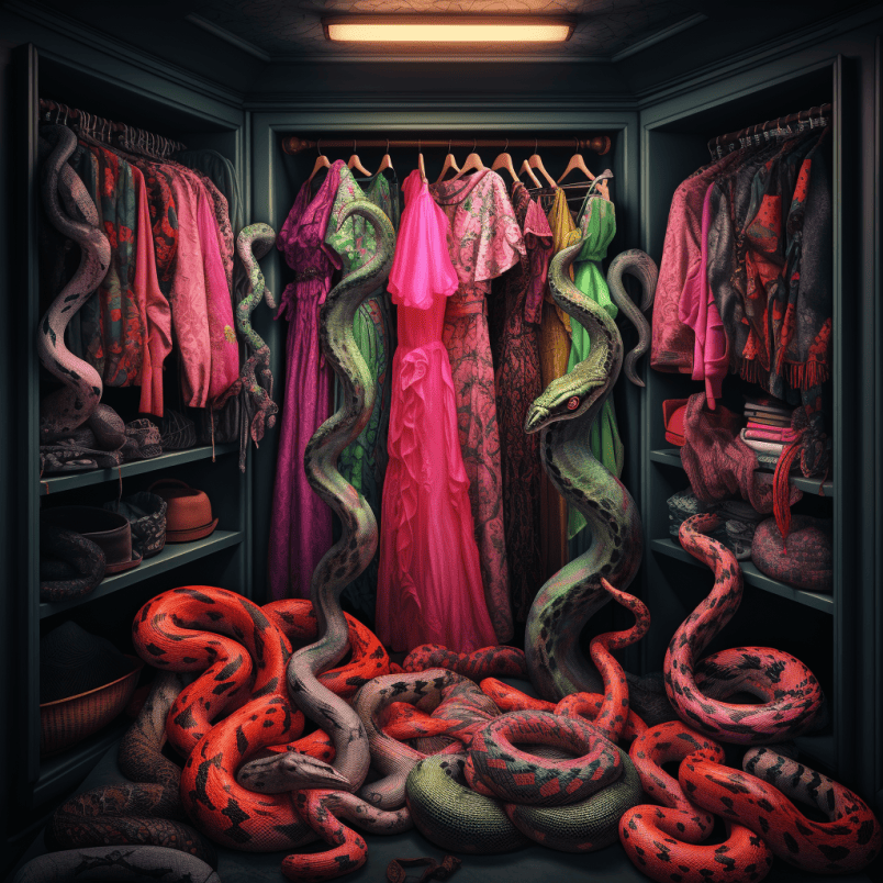 snakes in the closet
