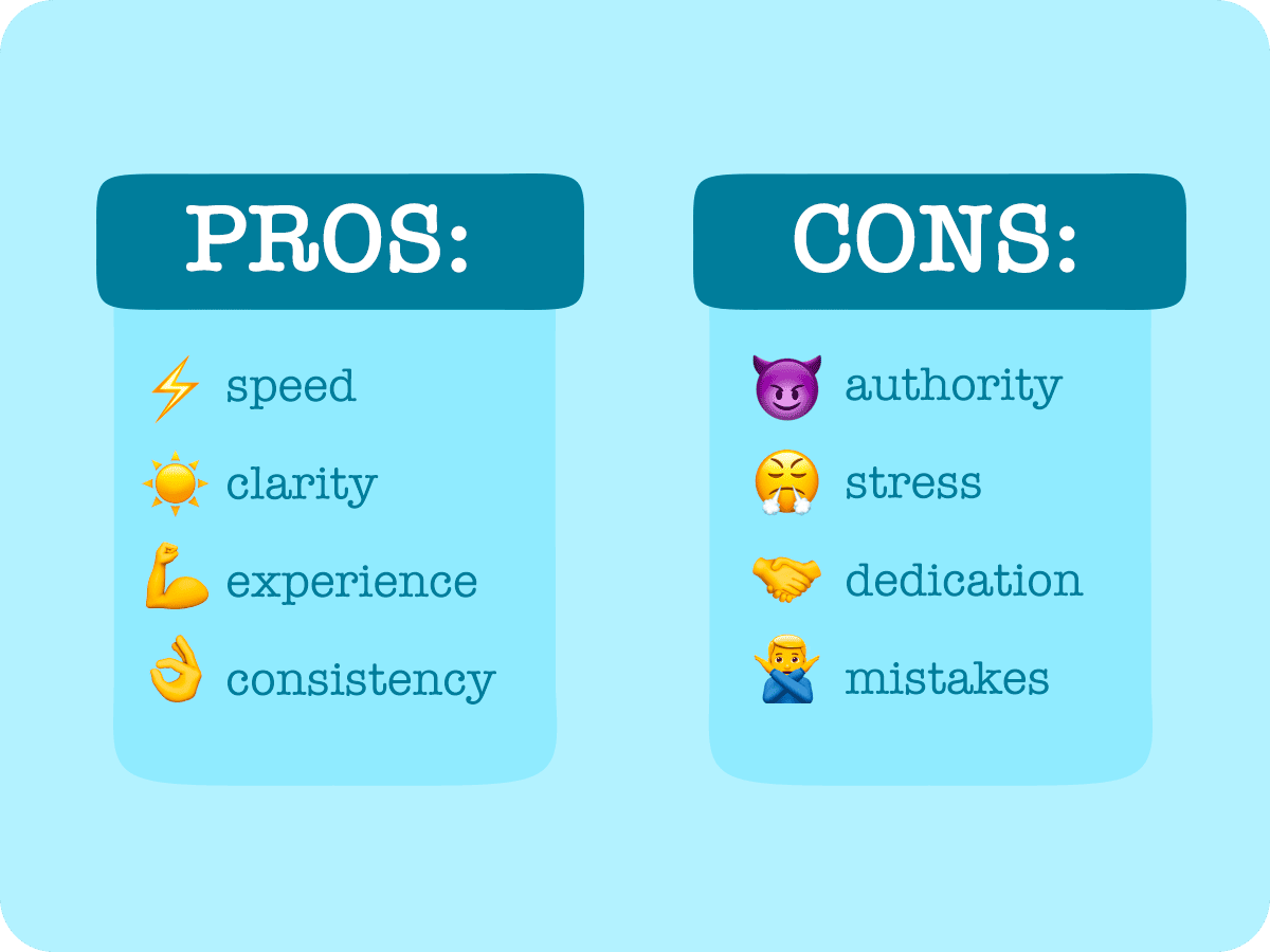Pros and cons of autocratic leadership